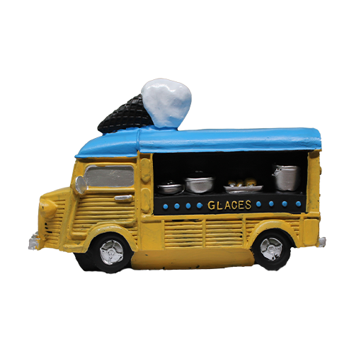 تحف شكل سيارة ايسكريم